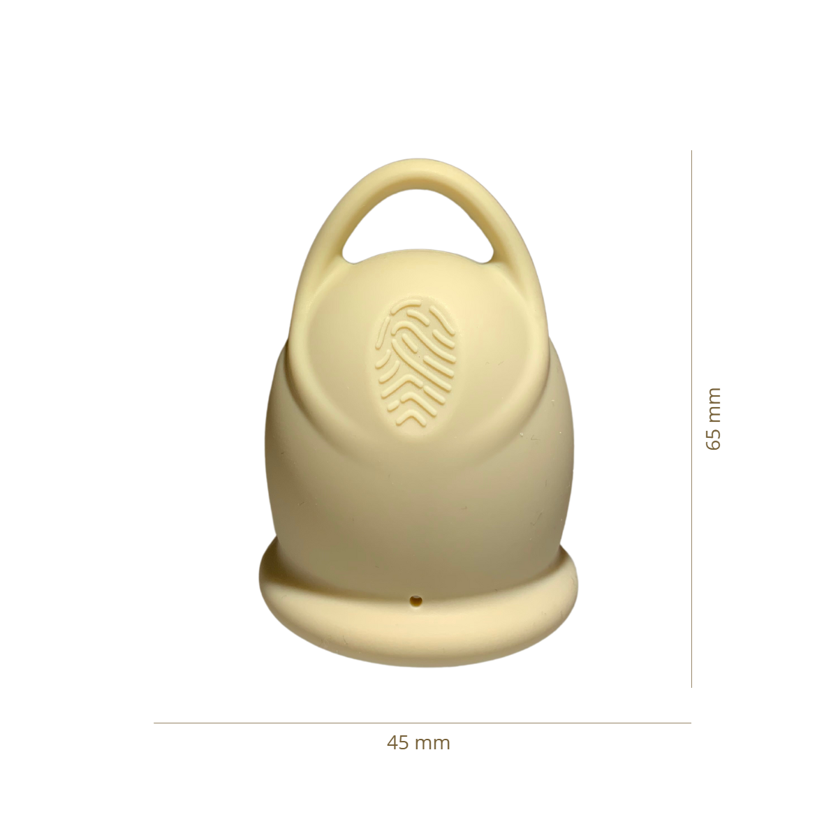 green-goose Menstruatie Cup L | 2 Stuks | Creme
