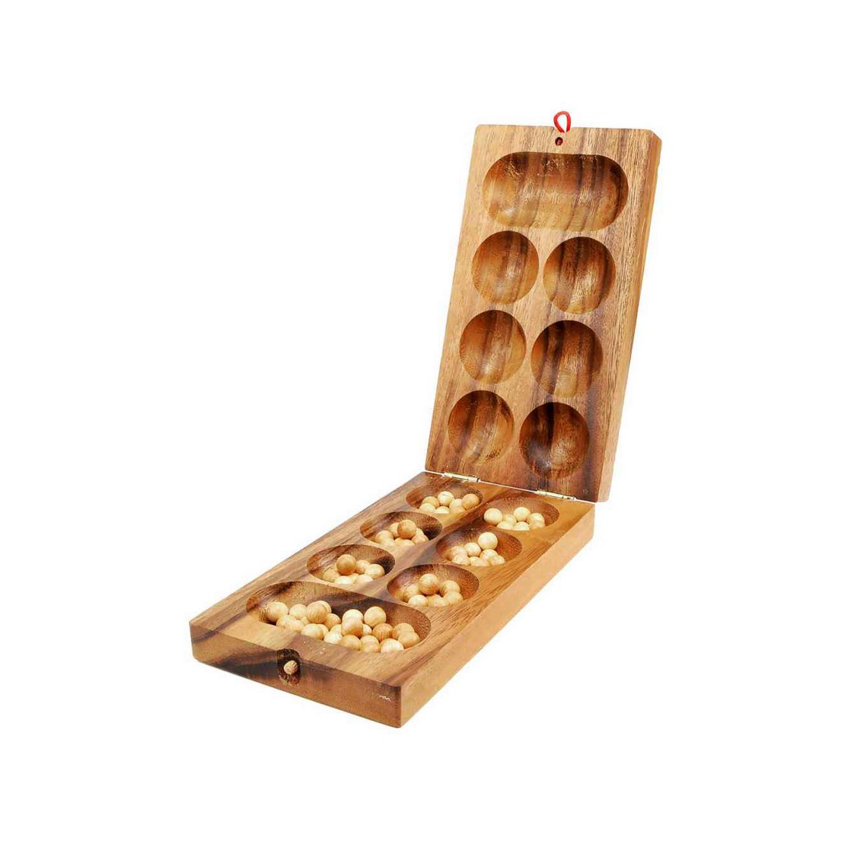 Logica Giochi Houten (reis) Bordspel Kalaha, LG743, 49x26x2,5cm