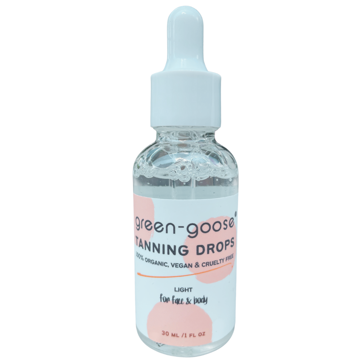green goose Organic Tanning Drops - Light - 30 ml