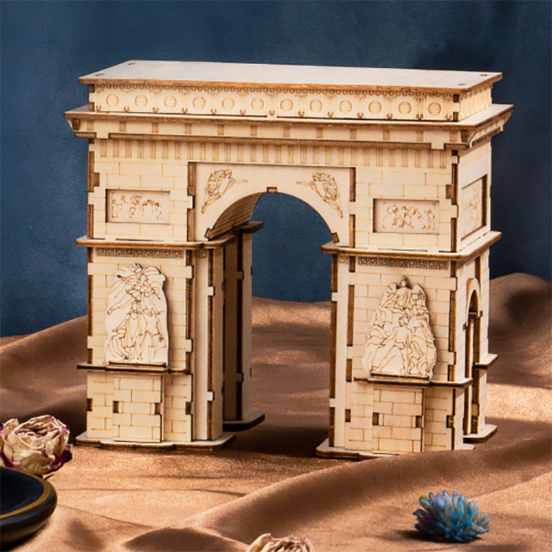 3D Houten Puzzel Arc de Triomphe, Robotime