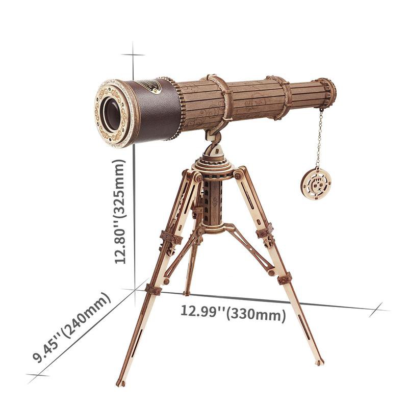 Robotime, Houten Puzzel 3D Monocular Telescope