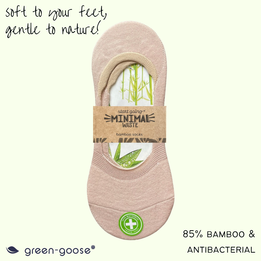 green-goose Bamboe Dames Footies - 10 paar - 85% Bamboe - Multicolor - Maat 35-39
