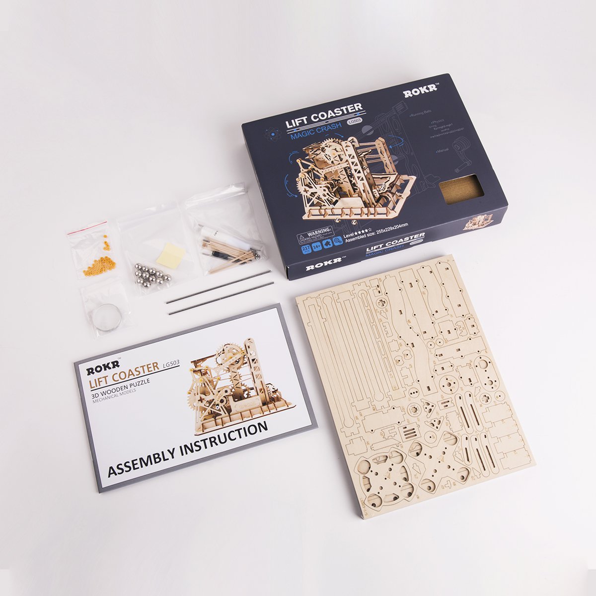 Robotime, Knikkerbaan Marble Explorer, Marble Run