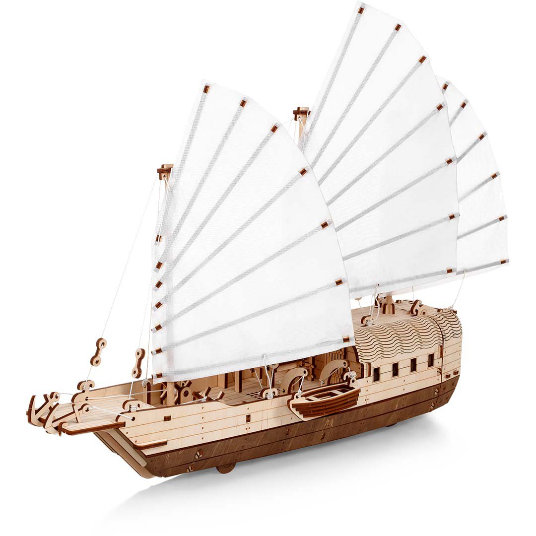 Eco Wood Art (EWA) 3D Houten Puzzel Djong