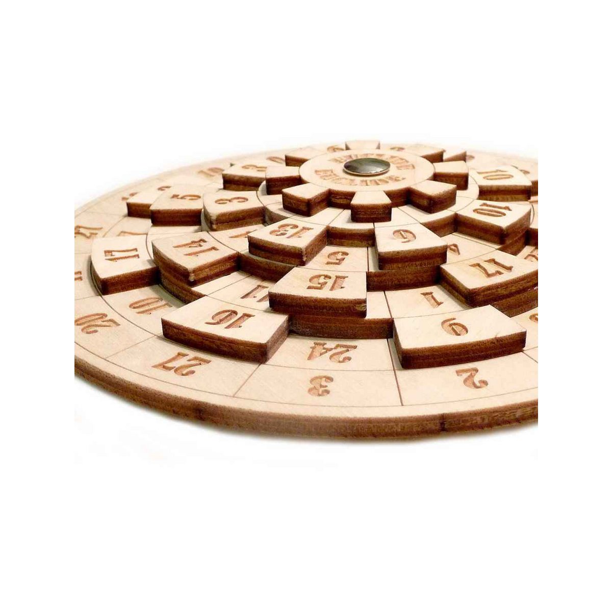 Logica Giochi Houten rekenpuzzel Euclide, LG431, 15x15x2cm