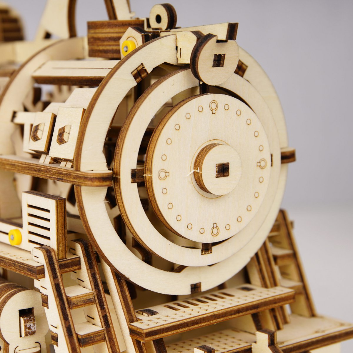 Robotime, 3D Houten Puzzel Locomotive