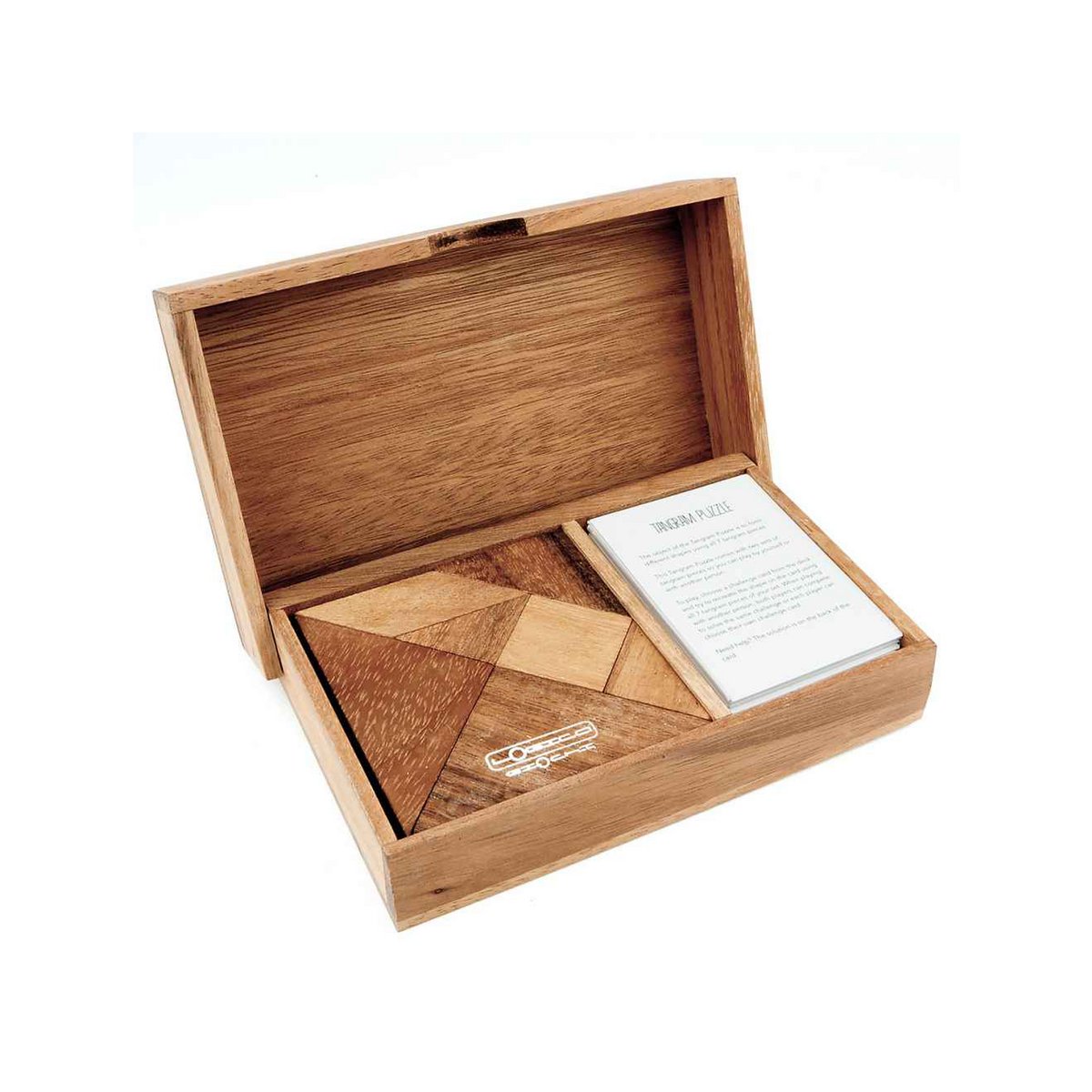 Logica Giochi Houten spel Dubbele Tangram, LG301, 20x12x4cm