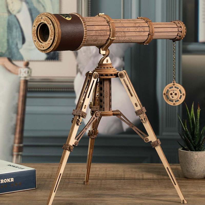 Robotime, Houten Puzzel 3D Monocular Telescope