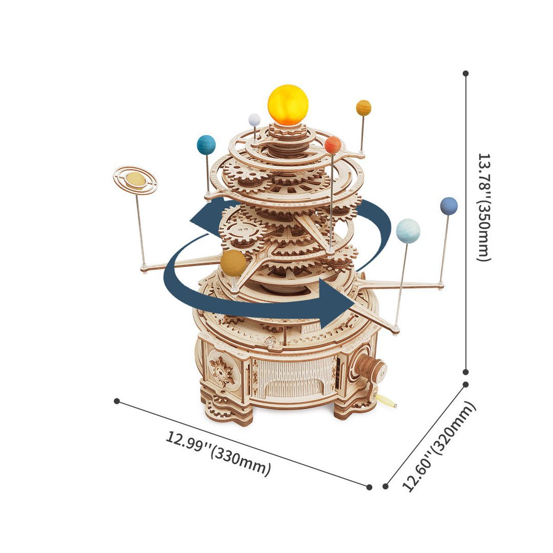 Robotime, Houten Puzzel 3D Solar System Planetary Orbits