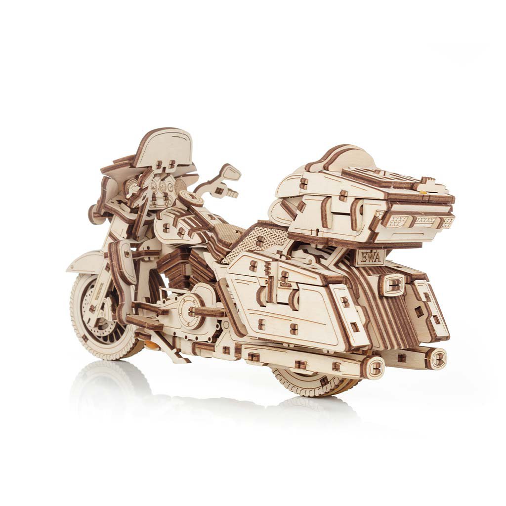 Eco Wood Art (EWA) 3D Mechanische Houten Puzzel Bike