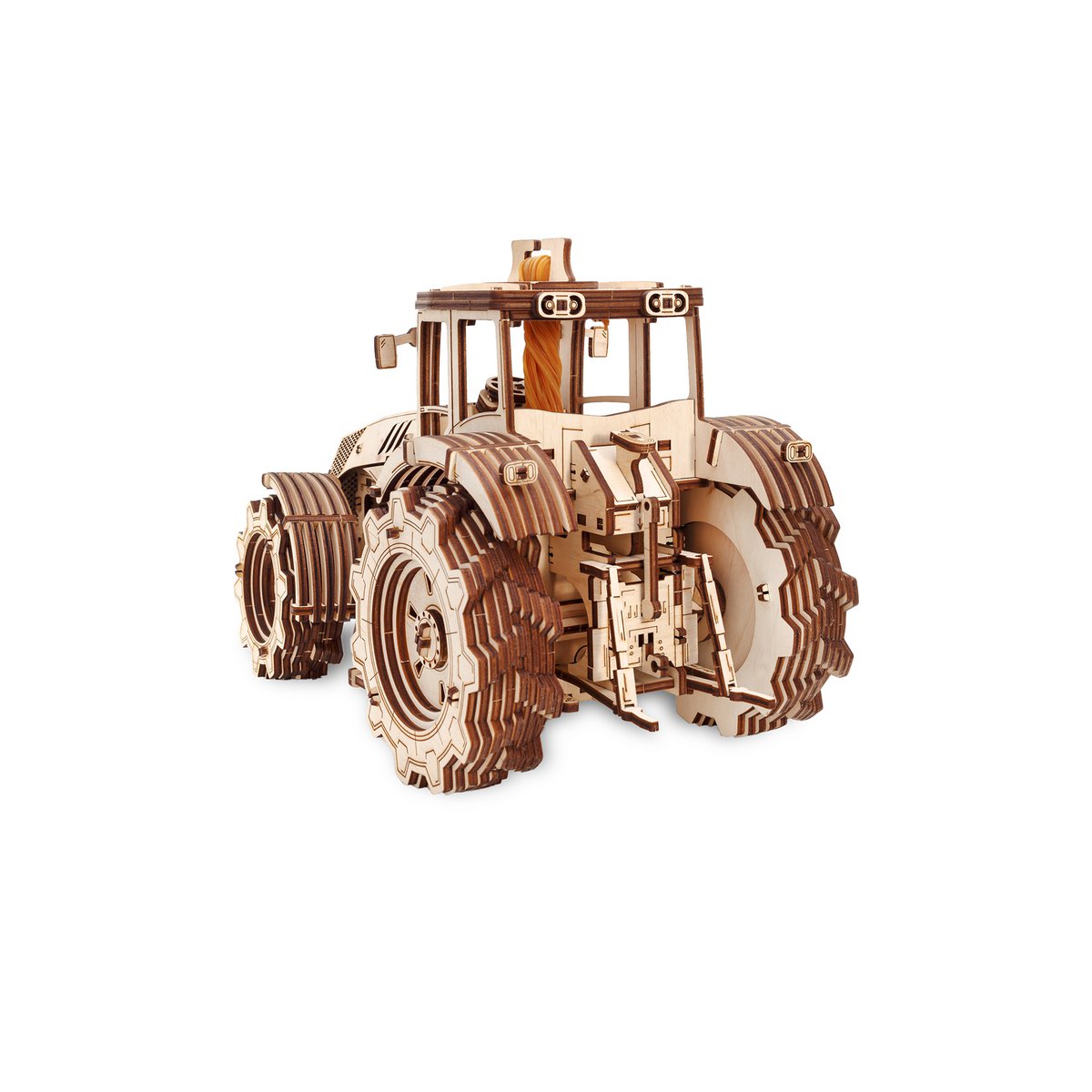 Eco Wood Art (EWA) 3D Mechanische Puzzel Tractor 891