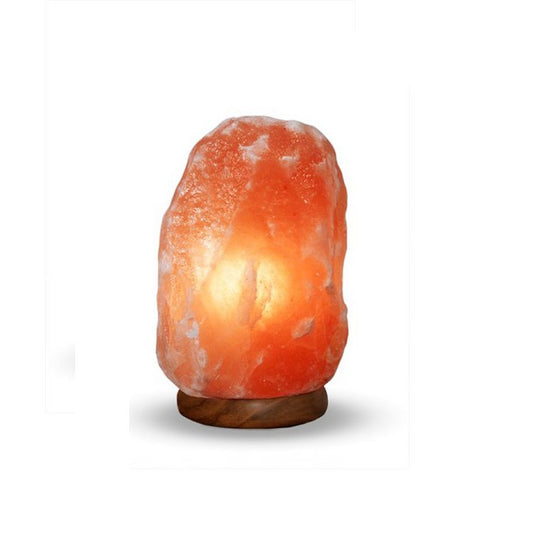 Himalaya Salt Dreams Tafellamp - Himalaya zout- 42124 -19 cm hoog - oranje