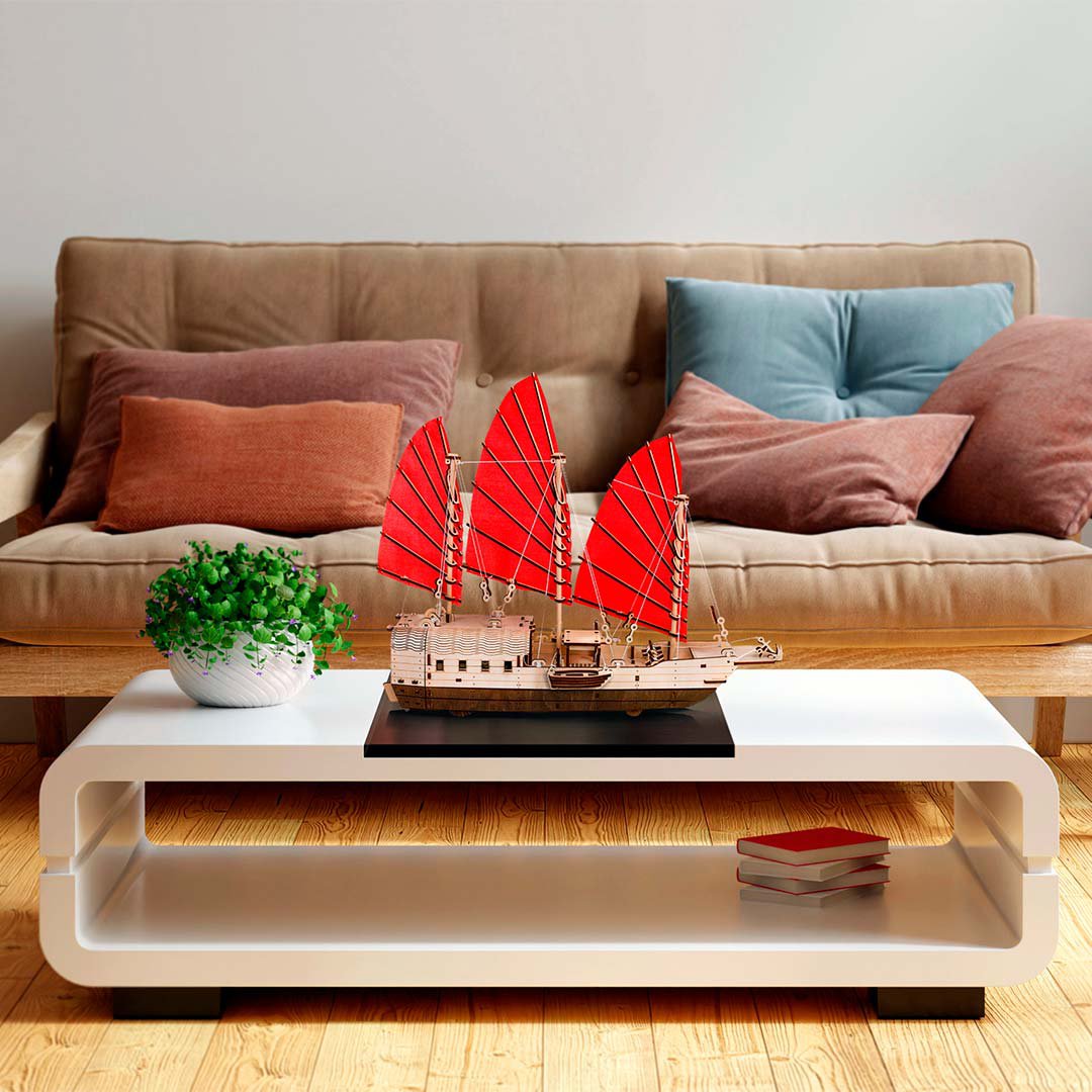Eco Wood Art (EWA) 3D Houten Puzzel Djong