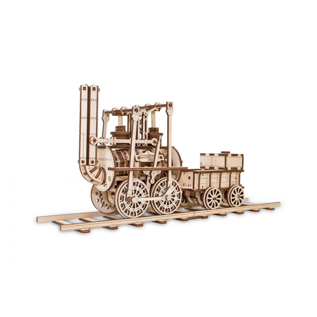 Eco Wood Art (EWA) 3D Mechanische Puzzel Locomotion
