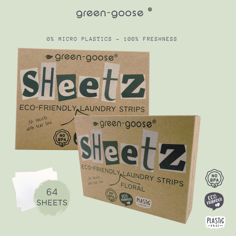 green-goose Wasstrips - 64 Strips - Zomerbloemen