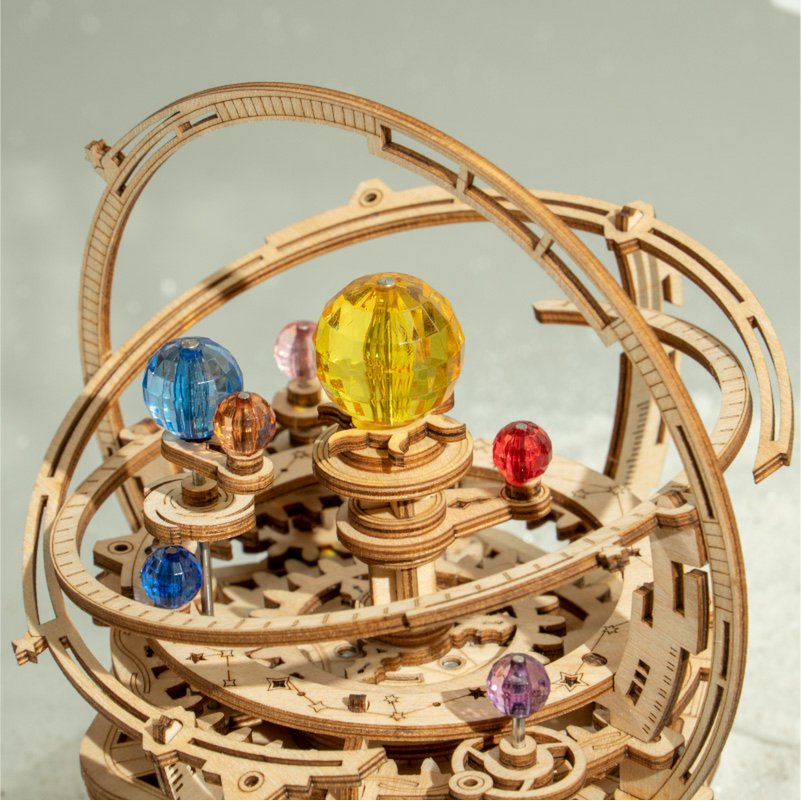 Robotime, Muziekdoos Hout DIY 3D Puzzel Starry Night