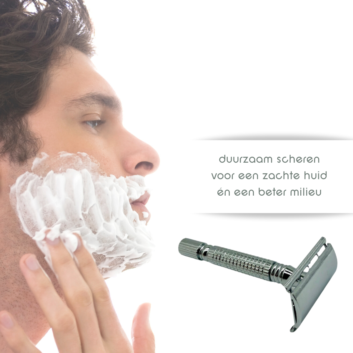 green-goose Carebox - The Shaving Pack - Zilver Vlindersluiting