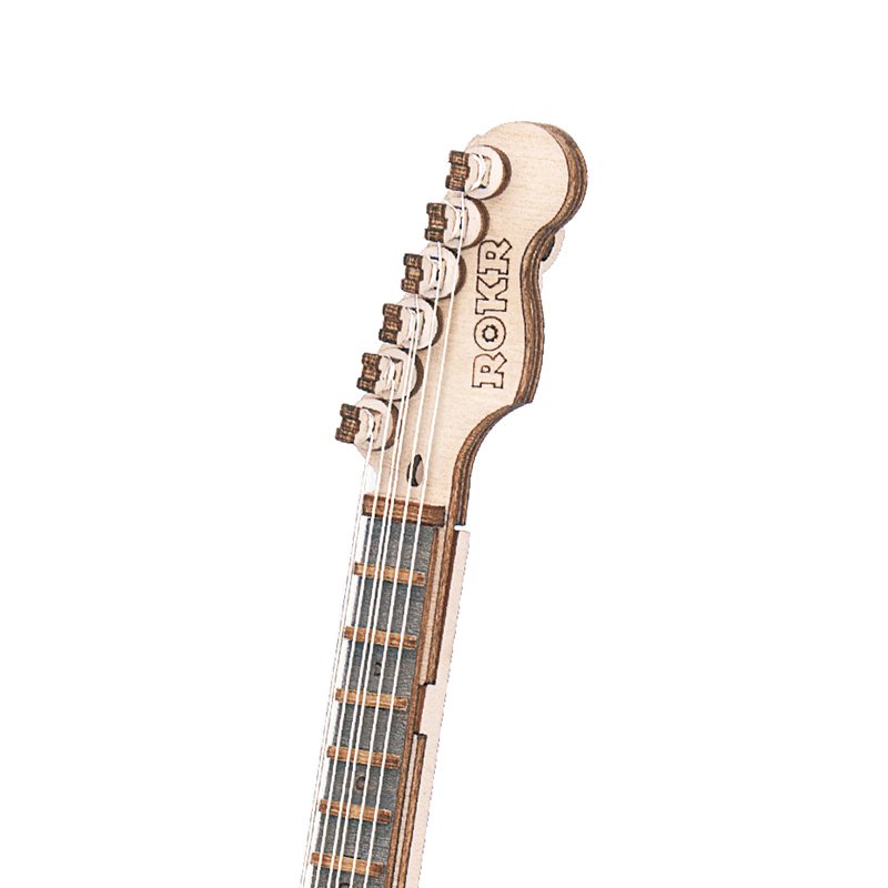Robotime, Houten Puzzel 3D Electric Guitar