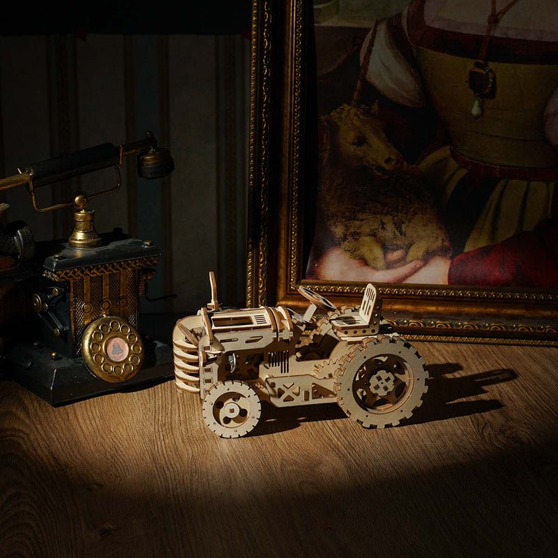 Robotime, Houten Puzzel 3D Tractor