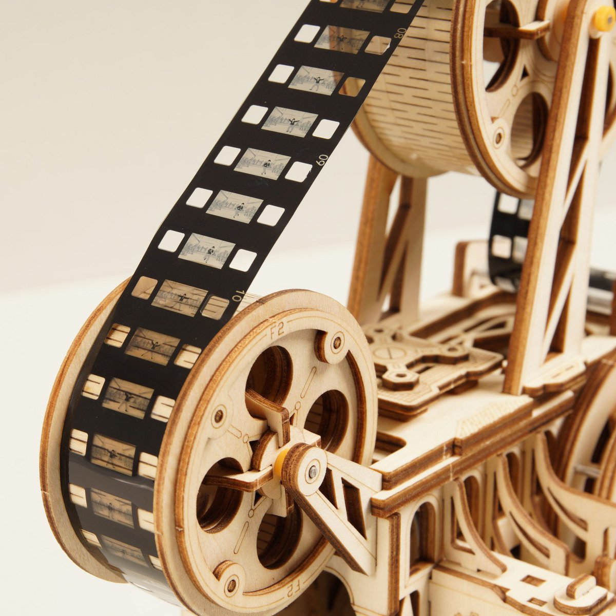 Robotime, Houten Puzzel 3D Vitascope/Movieprojector