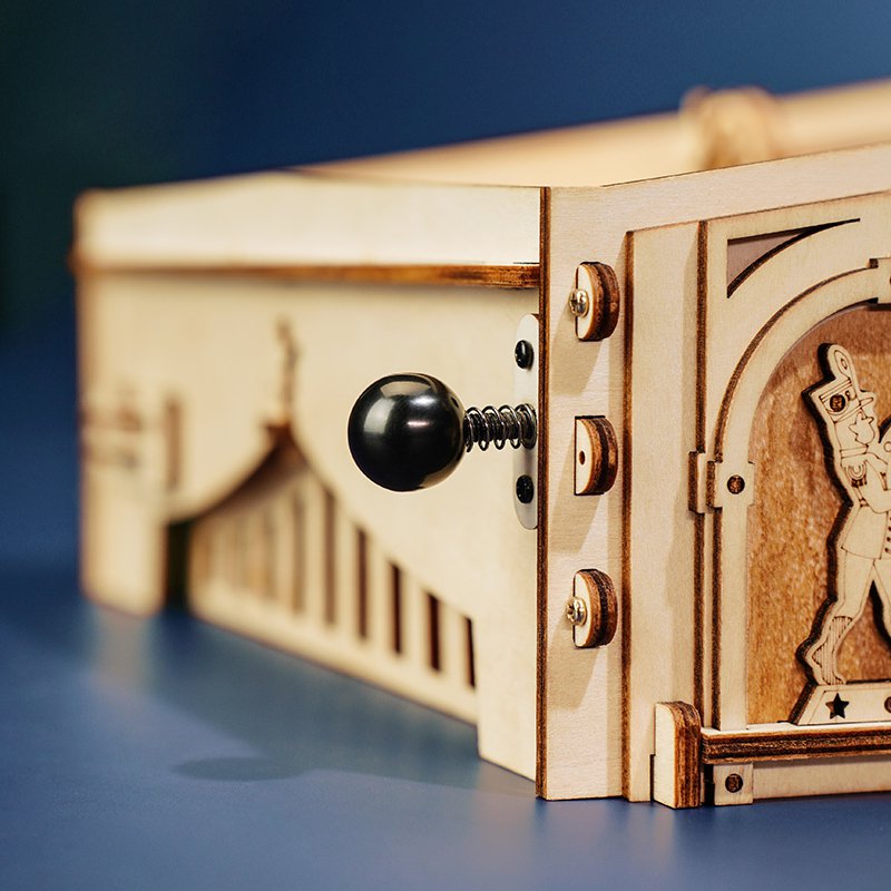 Robotime, 3D Houten Puzzel Flipperkast/Pinball Machine