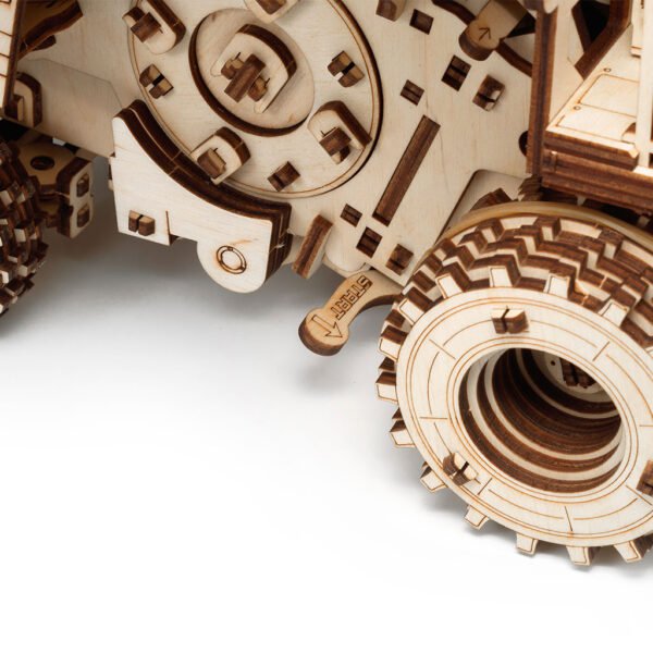 Eco Wood Art (EWA) 3d Houten Puzzel Grain Harvesting Combine GH800, 3380, 52,7x45,8x18,7 cm