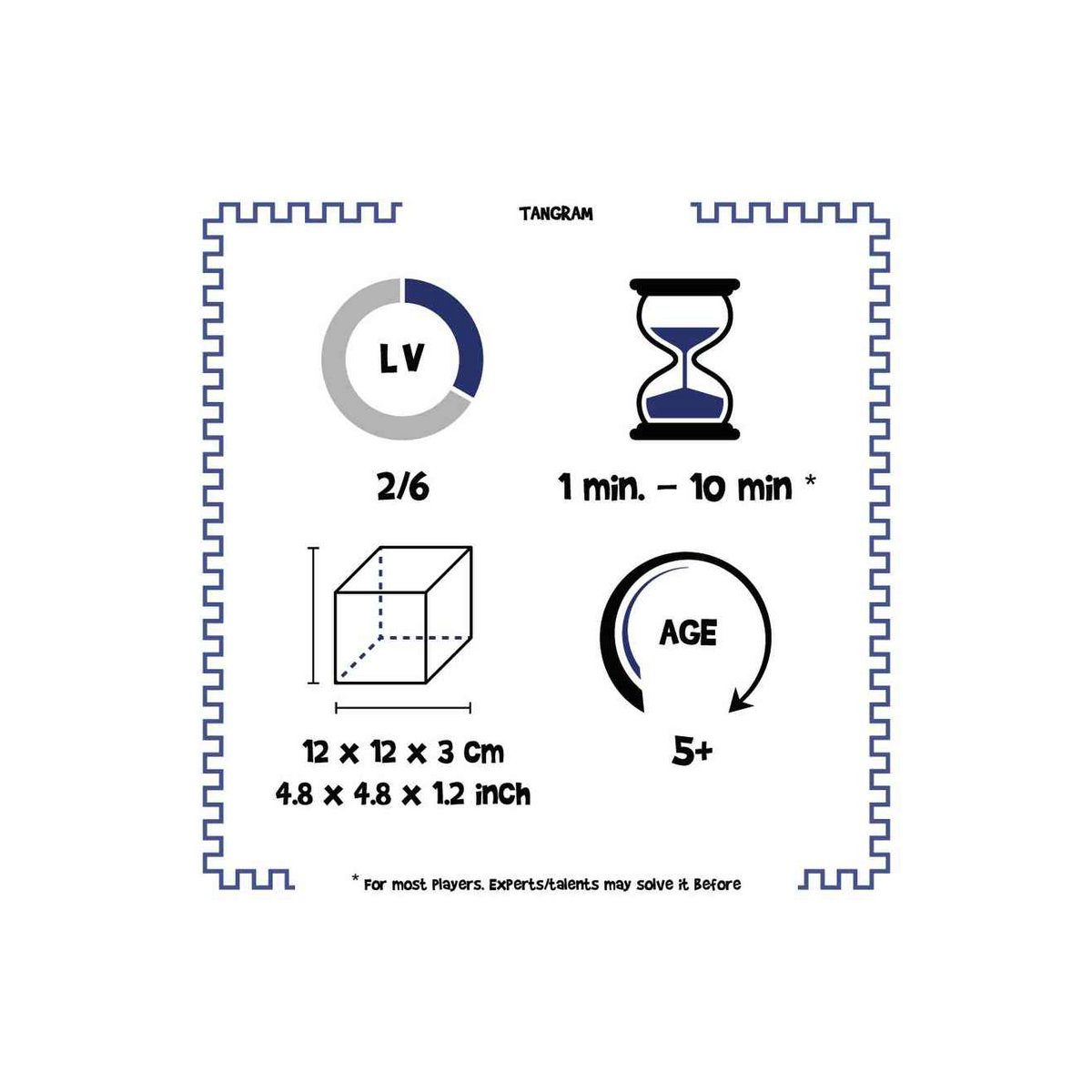 Logica Giochi Houten Puzzel Tangram