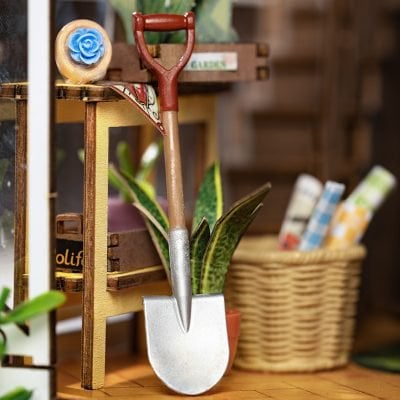 Robotime, DIY Book Nook Boekensteun Garden House