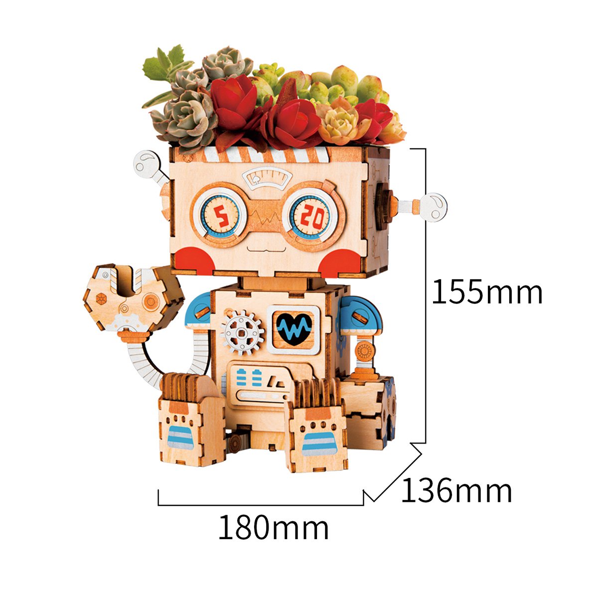 Robotime, DIY Flowerpot Robot
