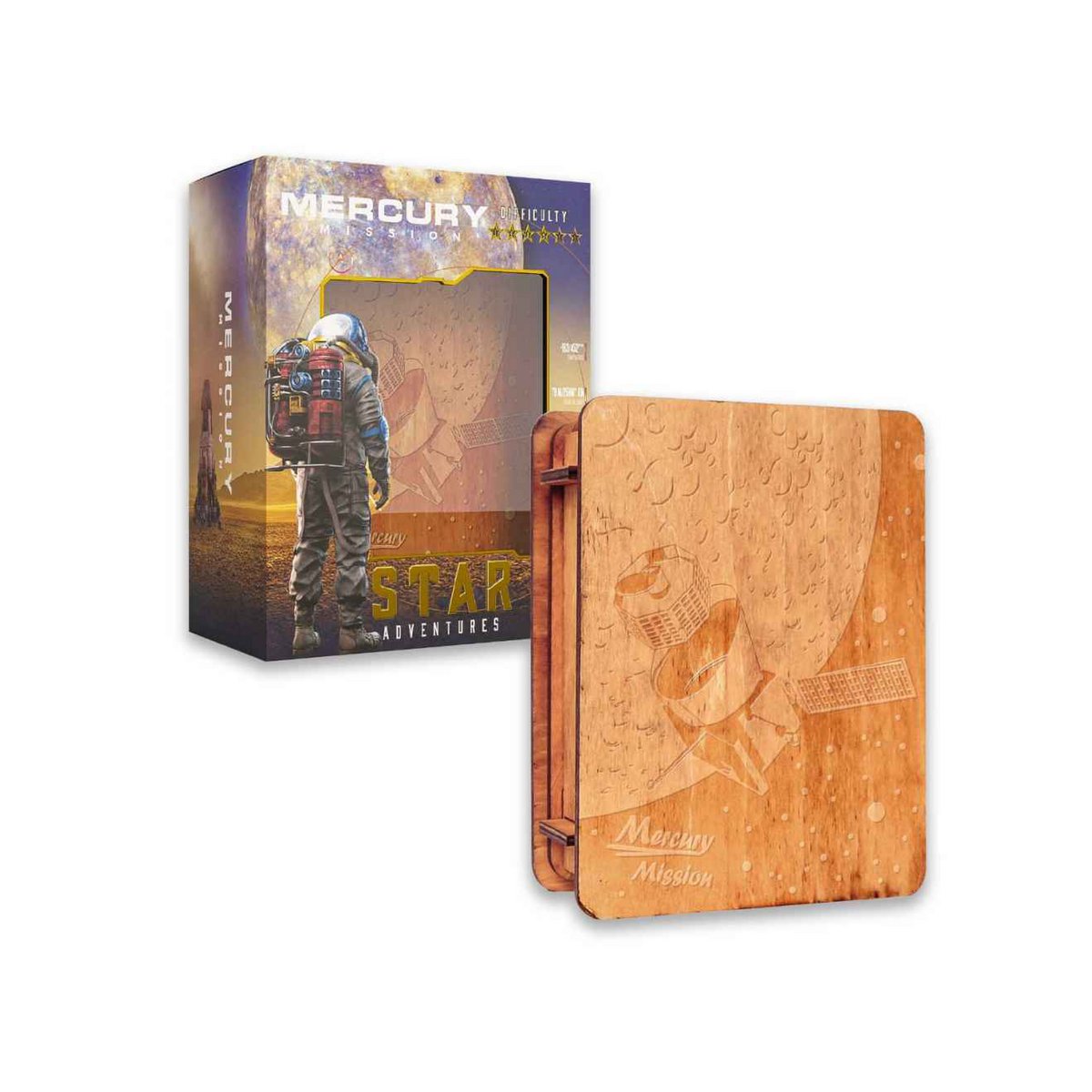 Logica Giochi Houten Breinbreker Star Adventures Mission Mercury