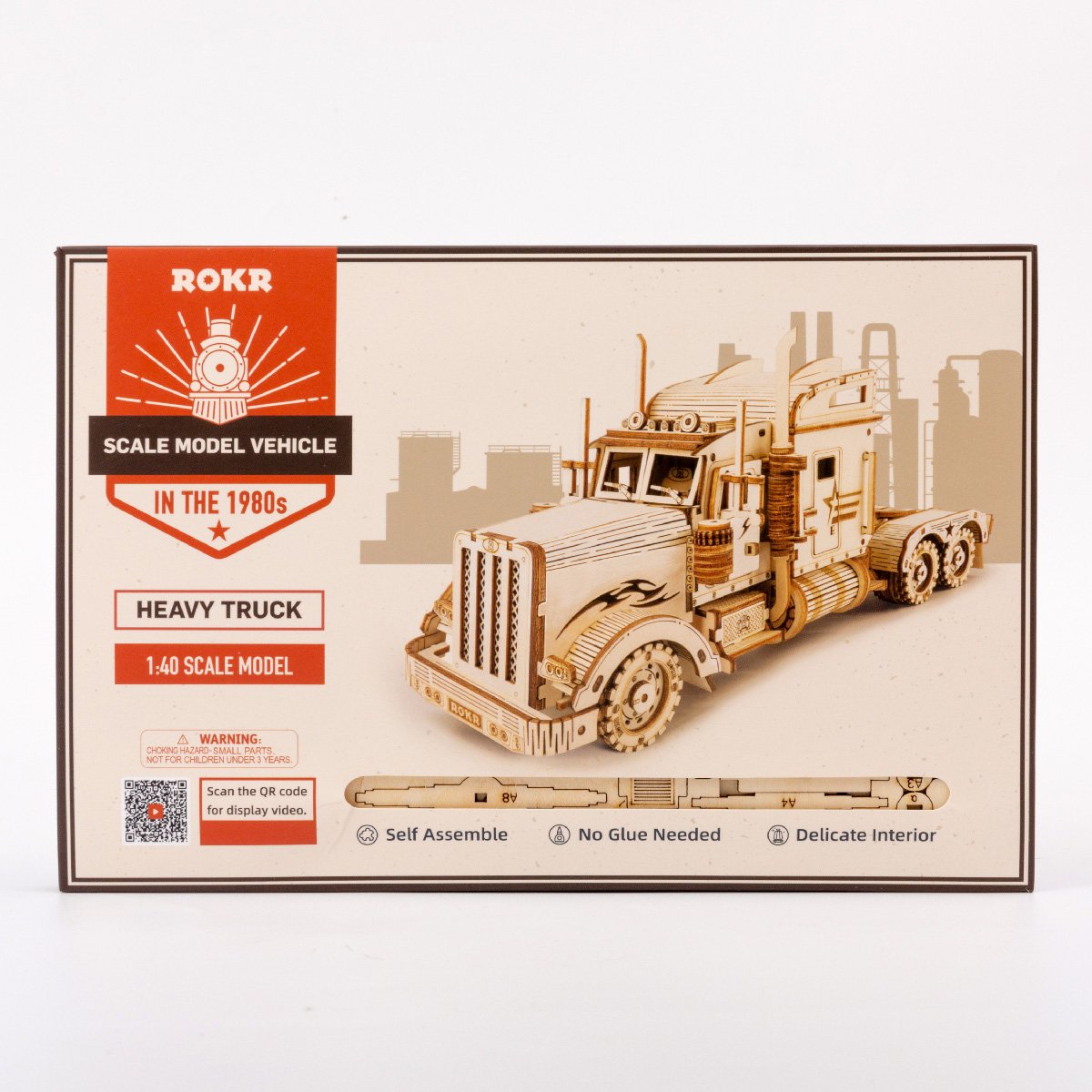 Robotime Houten Puzzel 3D Heavy Truck