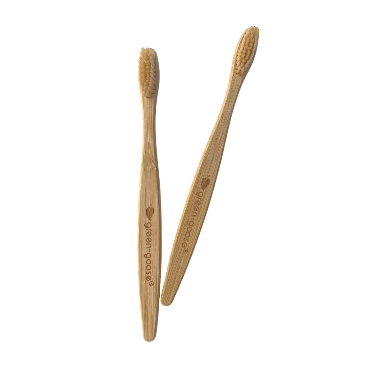 green-goose Bamboe Tandenborstels | 8 Stuks | Medium