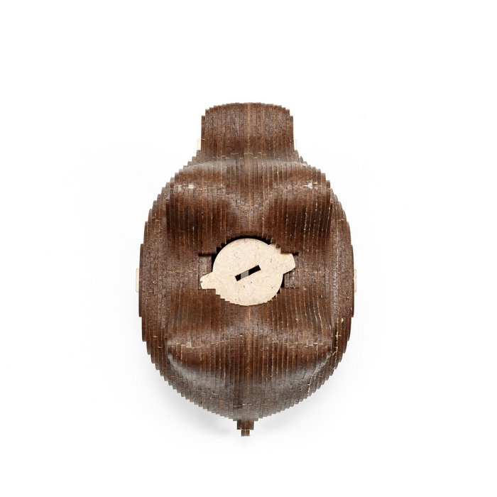 Eco Wood Art (EWA) 3D Houten Bouwset Spaarpot Varkentje/Pig, 3779, 16,3x10,4x13,9cm
