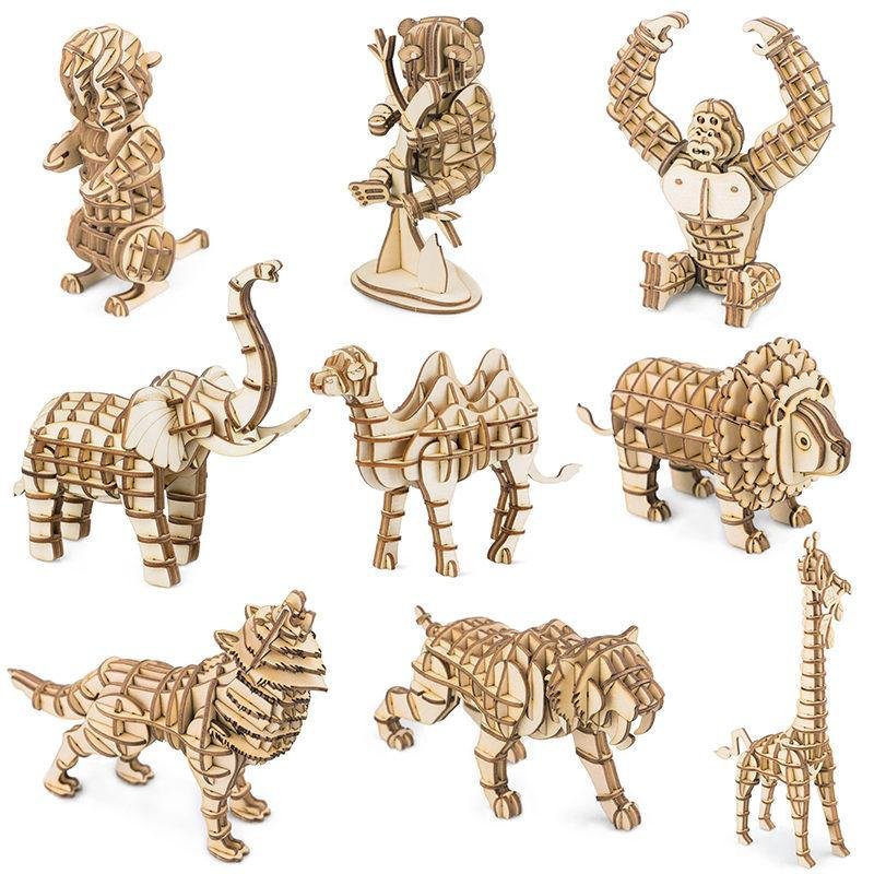 3D Houten Puzzel Gorilla, Robotime