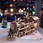 Robotime, 3D Houten Puzzel Locomotive