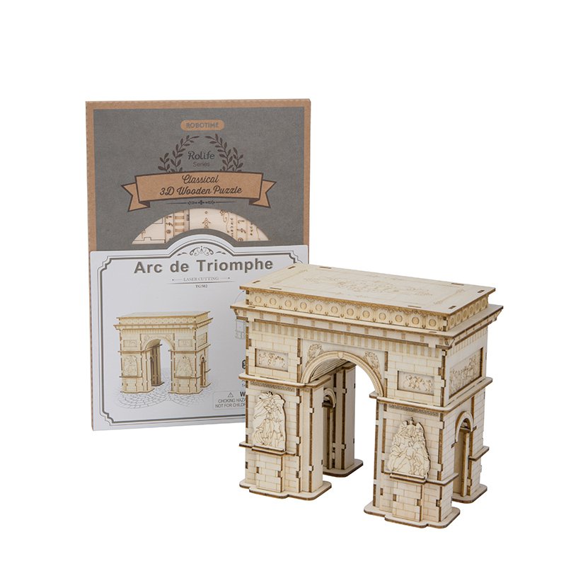 3D Houten Puzzel Arc de Triomphe, Robotime