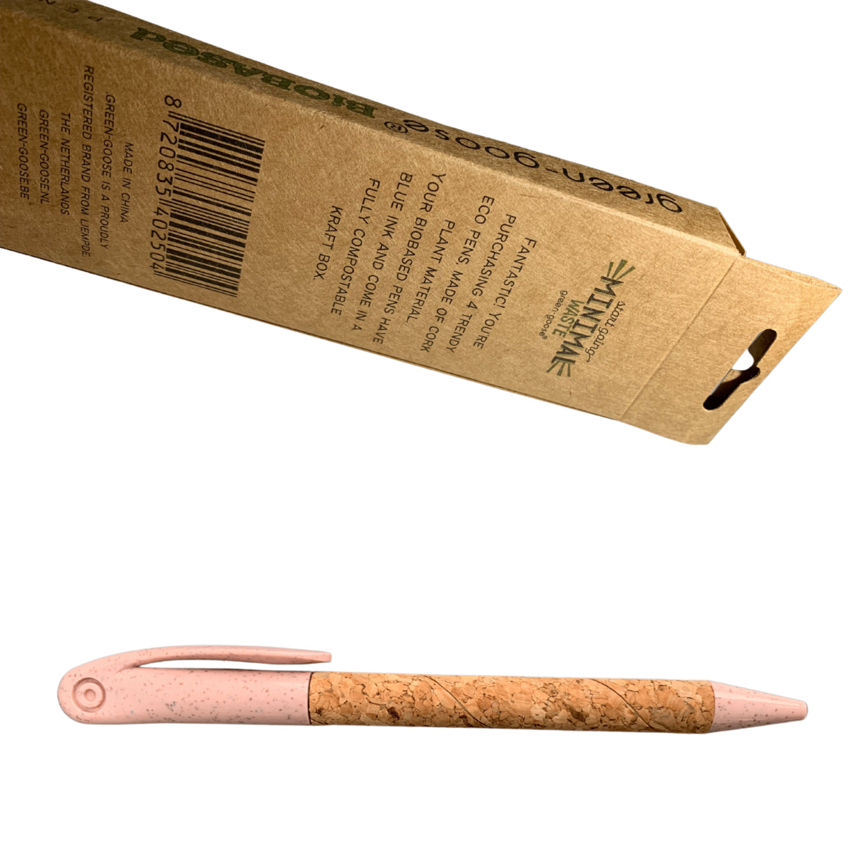 green-goose Plant-Based Kurk Pen | 8 Stuks