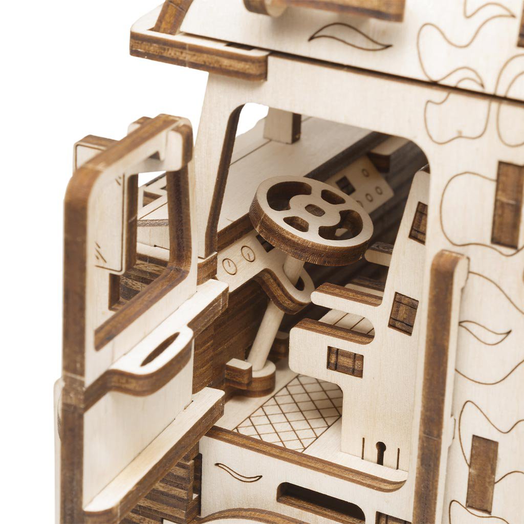 Eco Wood Art, (EWA) 3D Houten Puzzel Truck Road King