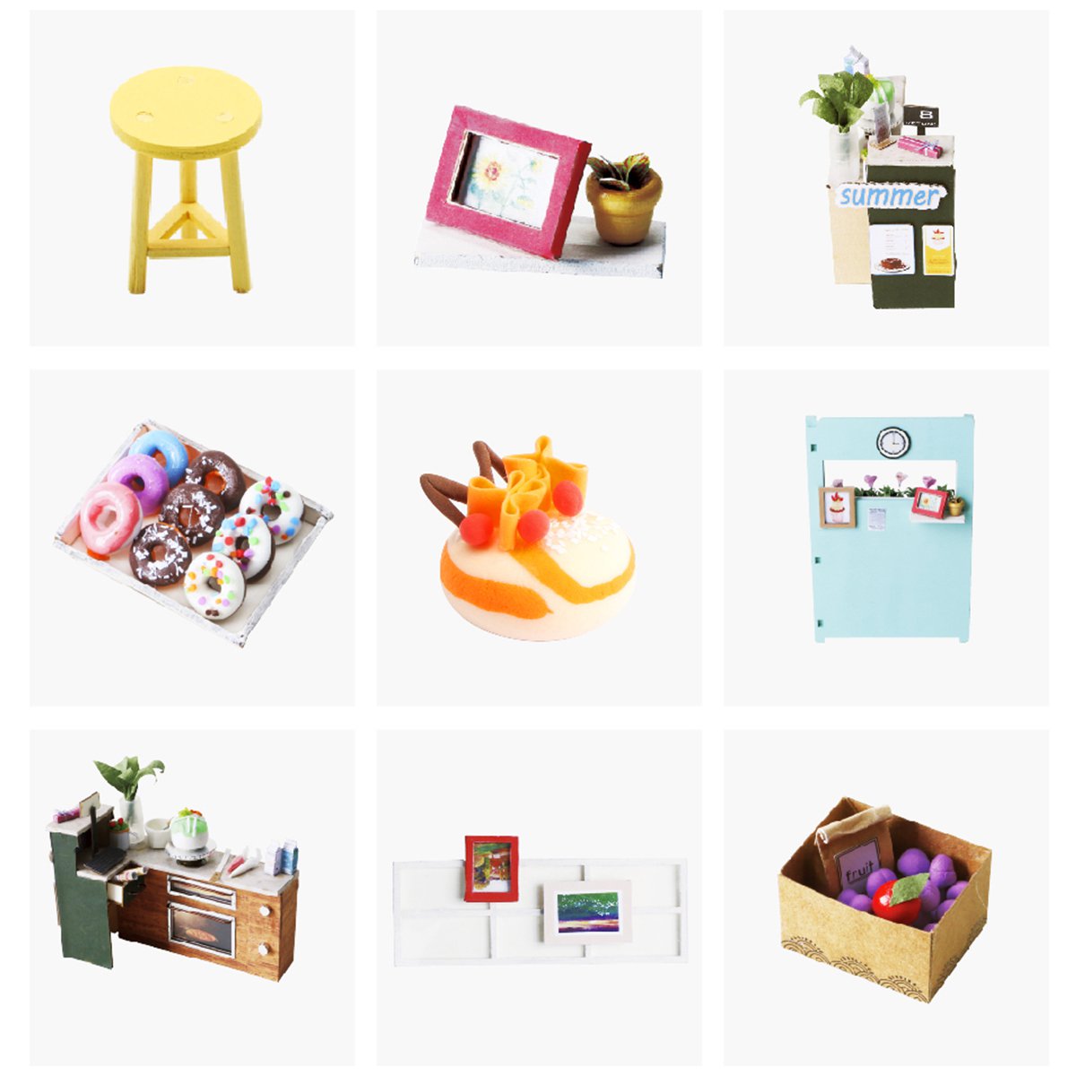 DIY Huisje Ice Cream Station, Robotime