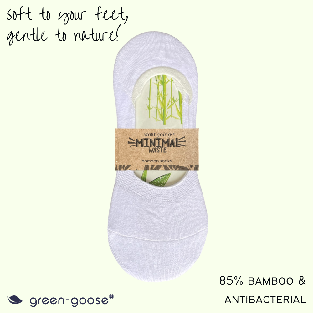 green-goose Bamboe Dames Footies - 10 paar - 85% Bamboe - Multicolor - Maat 35-39