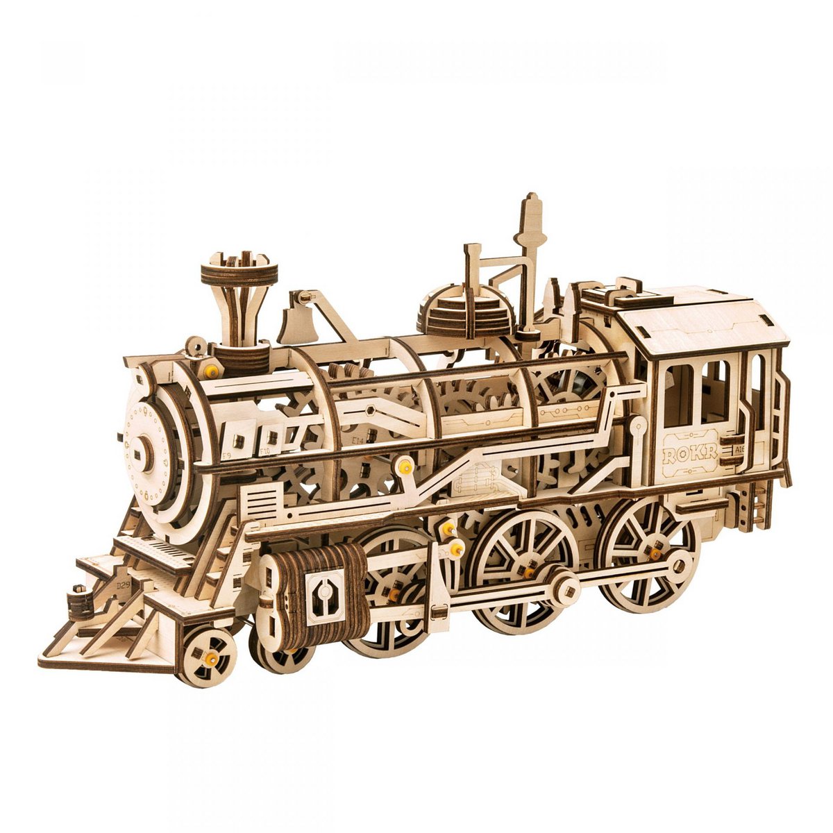 Robotime, 3D Houten Puzzel Locomotive
