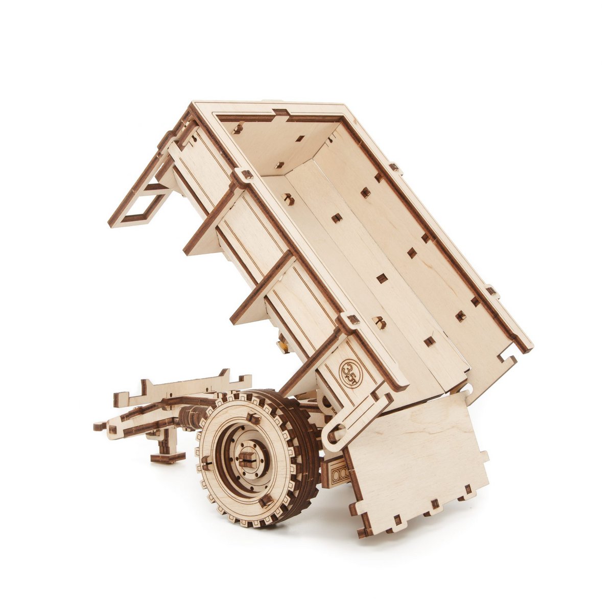 Eco Wood Art (EWA) 3D Mechanische Puzzel, Trailer voor Belarus-82