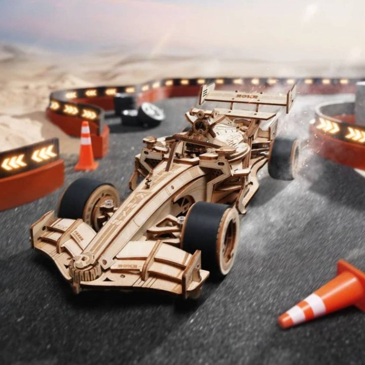 Robotime, Houten Puzzel 3D Racing Car