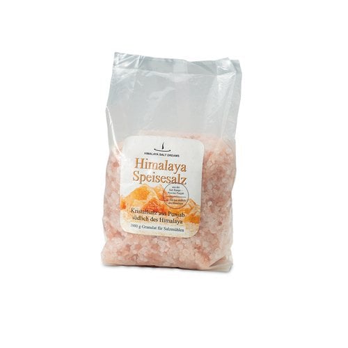 Basispakket Himalaya kristalzout, 1 kg, ca. 3-5 mm