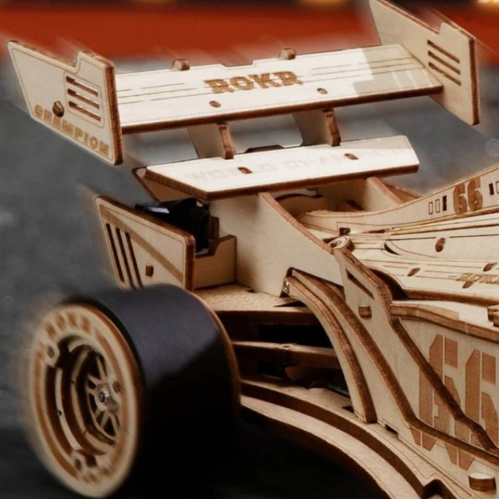Robotime, Houten Puzzel 3D Racing Car