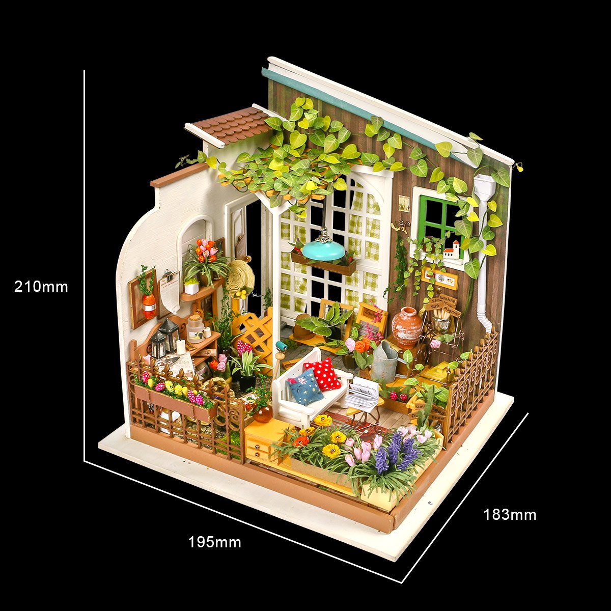 Robotime, DIY Huisje Miller's Flower House