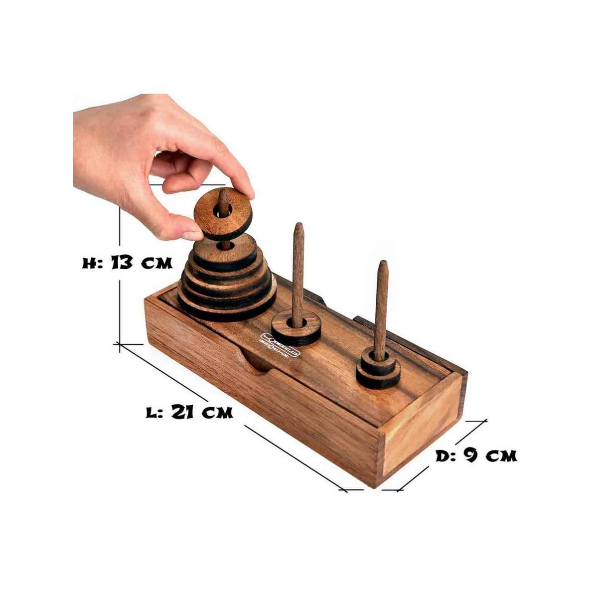 Logica Giochi Houten Toren van Hanoi