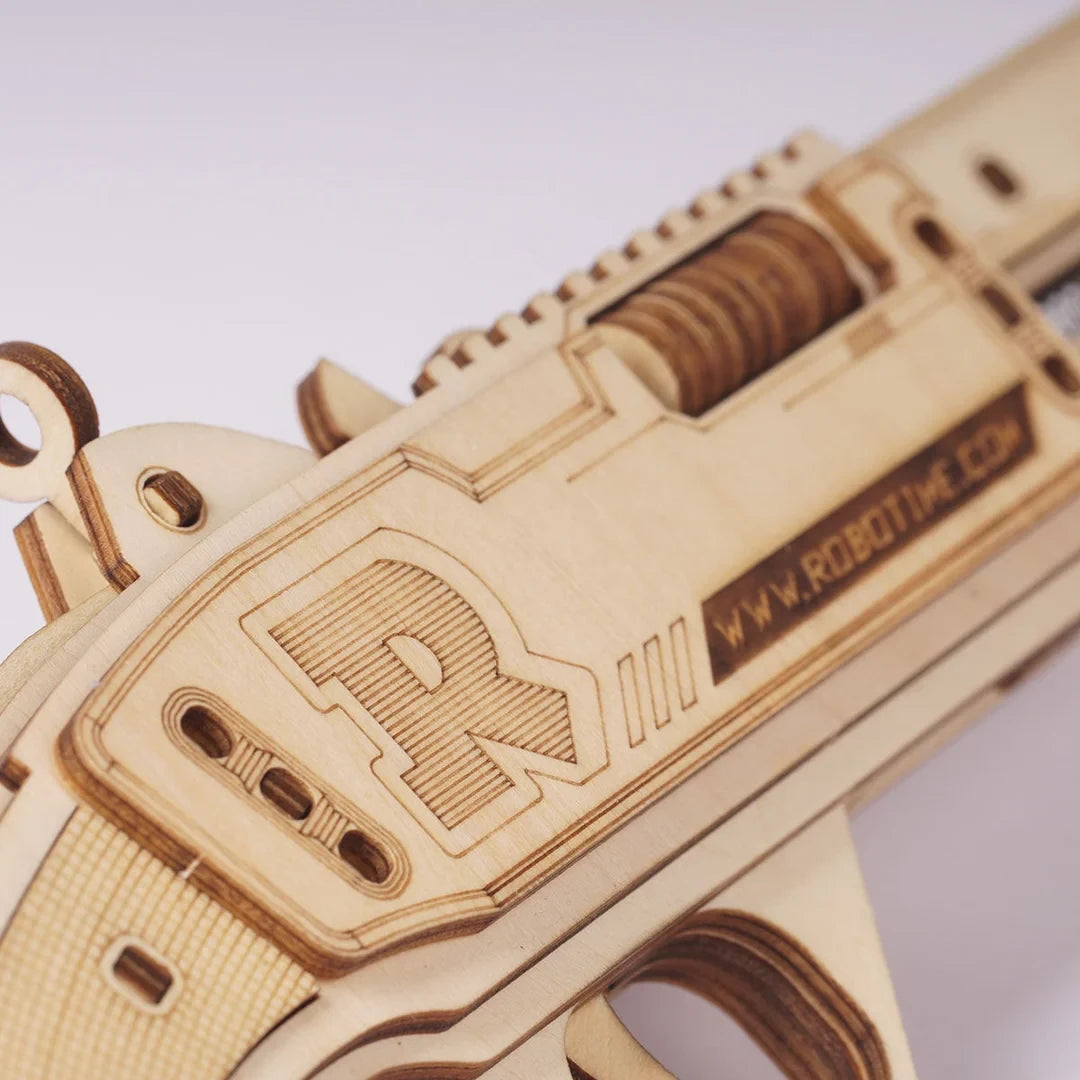 Robotime, 3D Houten Puzzel Terminator M870