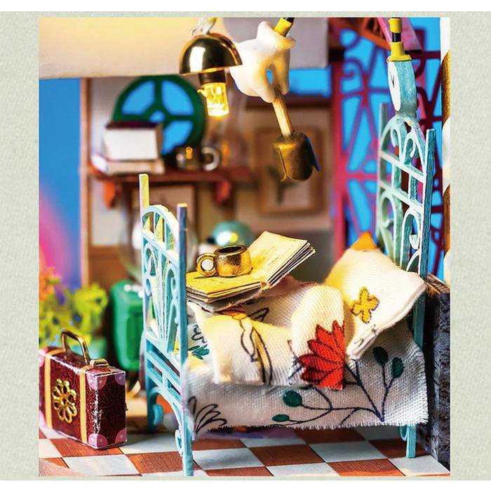 Poppenhuisje DIY Bloomy House, Robotime