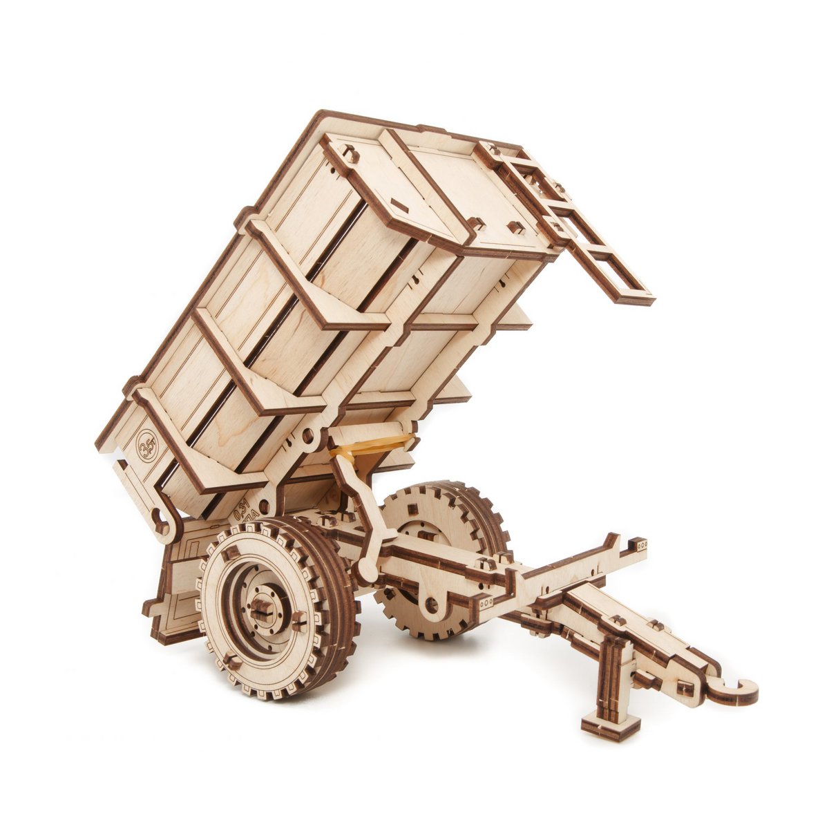Eco Wood Art (EWA) 3D Mechanische Puzzel, Trailer voor Belarus-82